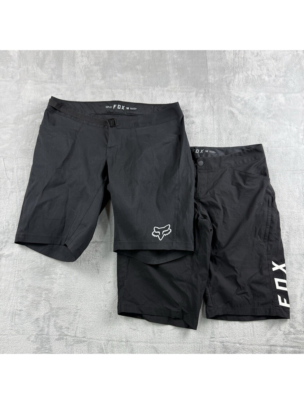Fox Racing Ranger/Ripley Ripstop MTB Mountain Bike Shorts M Black Trail Bundle-2
